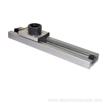 Slide rail stand for repairing stereo microscope